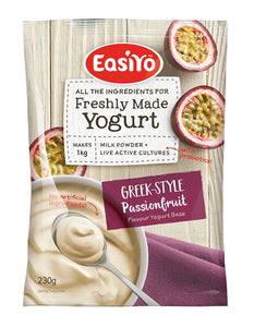 EasiYo Greek & Passionfruit 230g