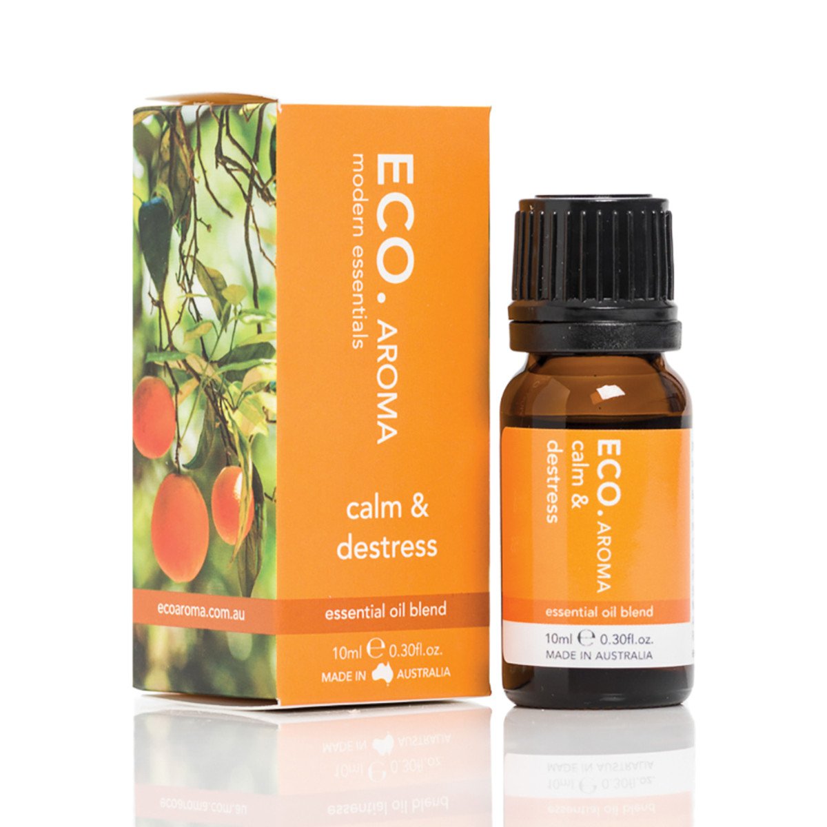 Eco Aroma Essential Oil Blend Calm & Destress 10ml