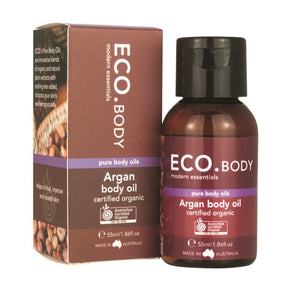 Eco Body Certified Organic Argan Body Oil 55ml