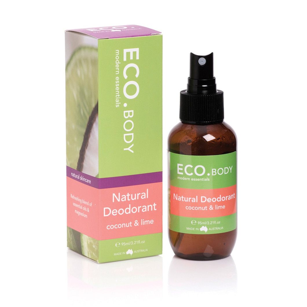 Eco Body Natural Deodorant Coconut And Lime 95ml
