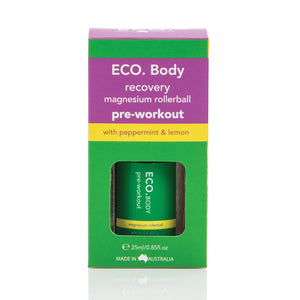 Eco Body REco very Pre Workout Magnesium Rollerball 25ml