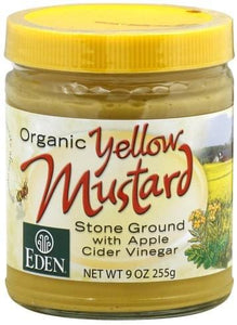 Eden Organics Yellow Mustard 255g