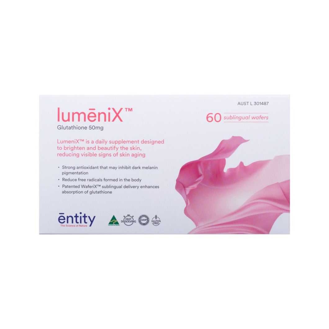 Entity Health Lumenix (Glutathione 50Mg) Sublingual Waferx60 Pack