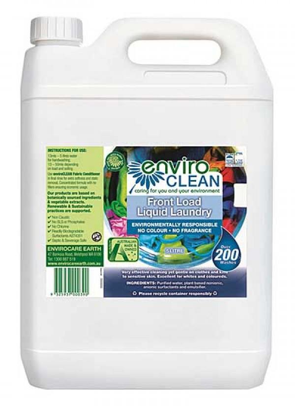 EnviroClean Laundry Liquid Front Load 5L