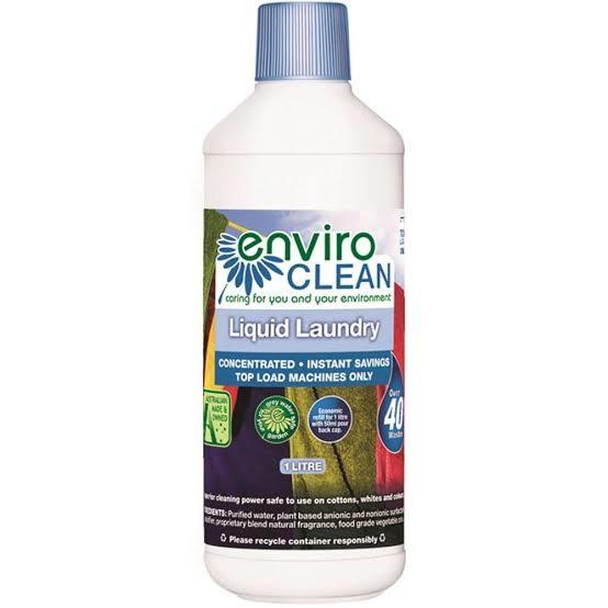 EnviroClean Laundry Liquid Top Load 1L