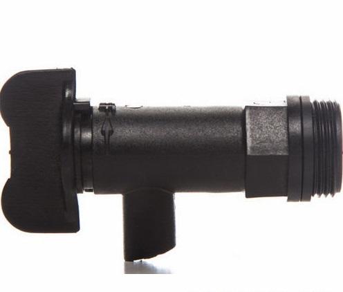 EnviroClean Tap for Bulk Drums Black 20mm