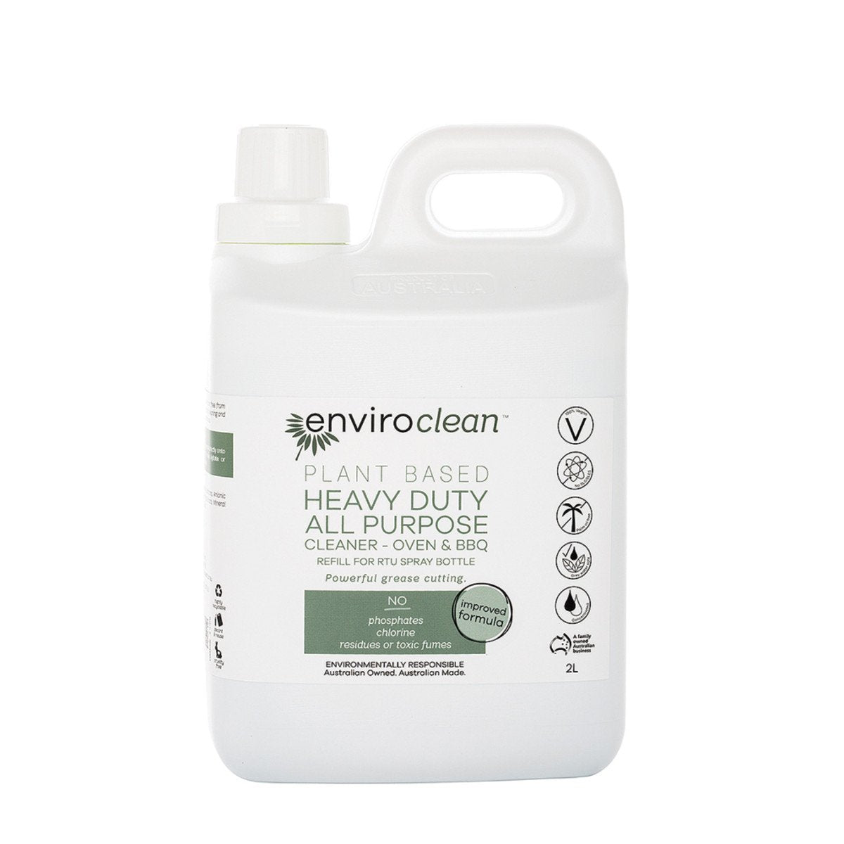 Enviroclean Heavy Duty Cleaner (Oven And Bbq) 2L