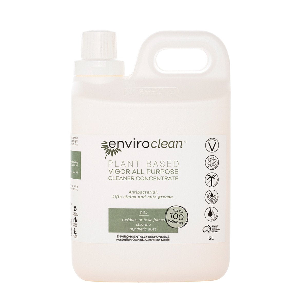 Enviroclean Vigor All Purpose Cleaner Concentrate 2L