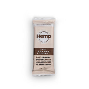 Essential Hemp Bars Choc Banana Coconut 45g