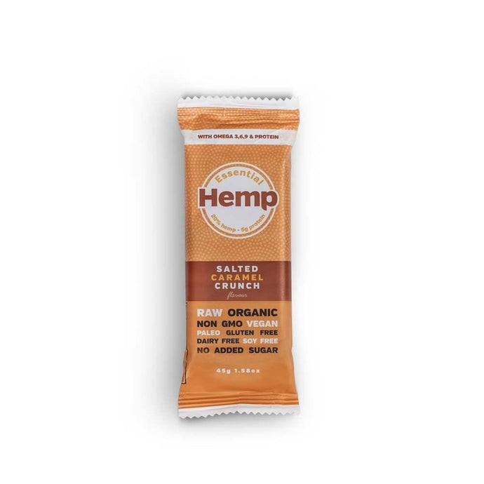 Essential Hemp Bars Salted Caramel Crunch 45g