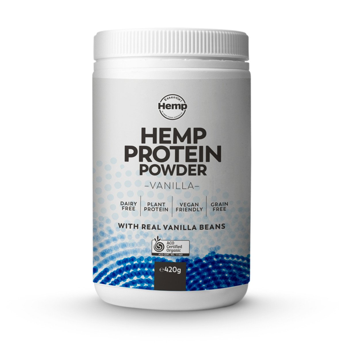 Essential Hemp Hemp Protein Powder Vanilla 420g