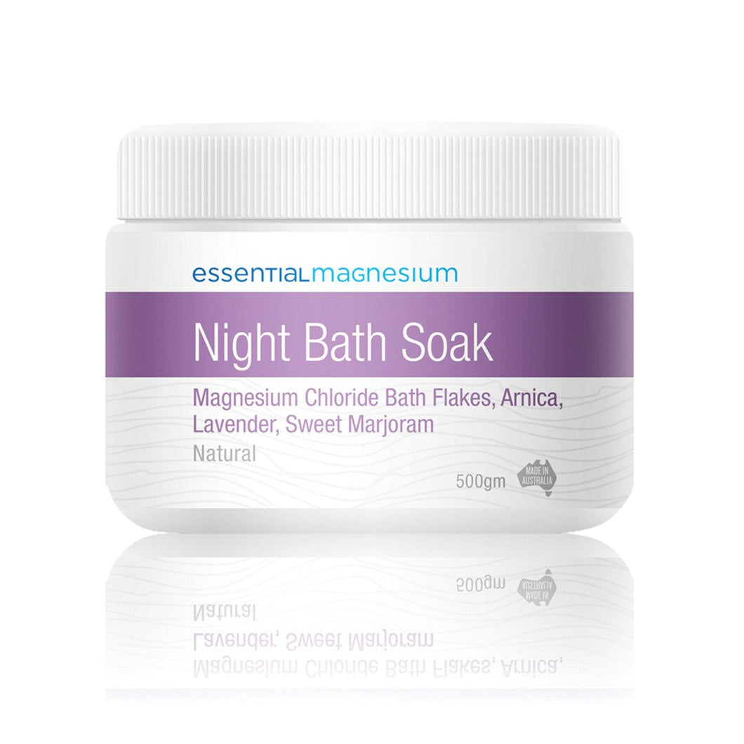 Essential Magnesium Bath Soak Night 500g
