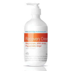 Essential Magnesium Magnesium REco very Cream Pump 250ml(Msm Arnica Peppermint Ginger)