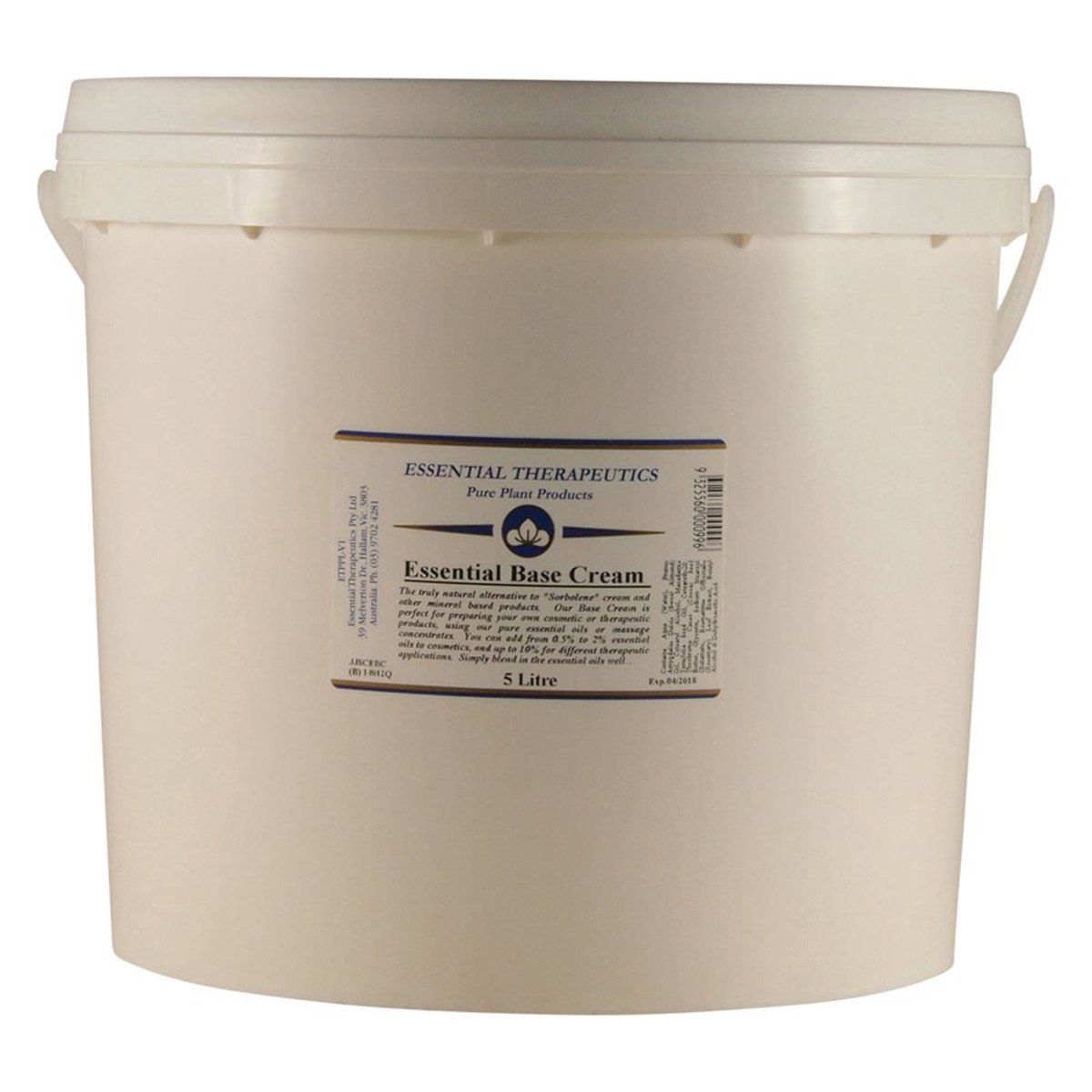 Essential Therapeutics Essential Base Cream 5L