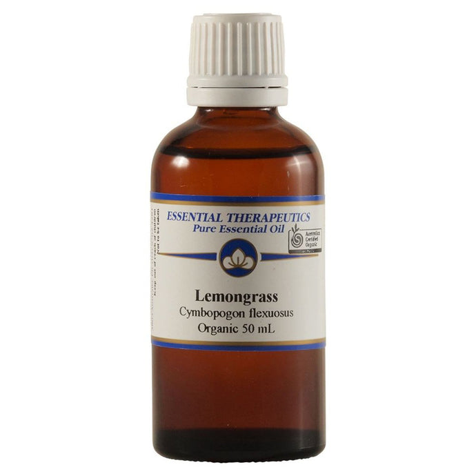 Essential Therapeutics Essential Oil Lemongrass Organic 50ml
