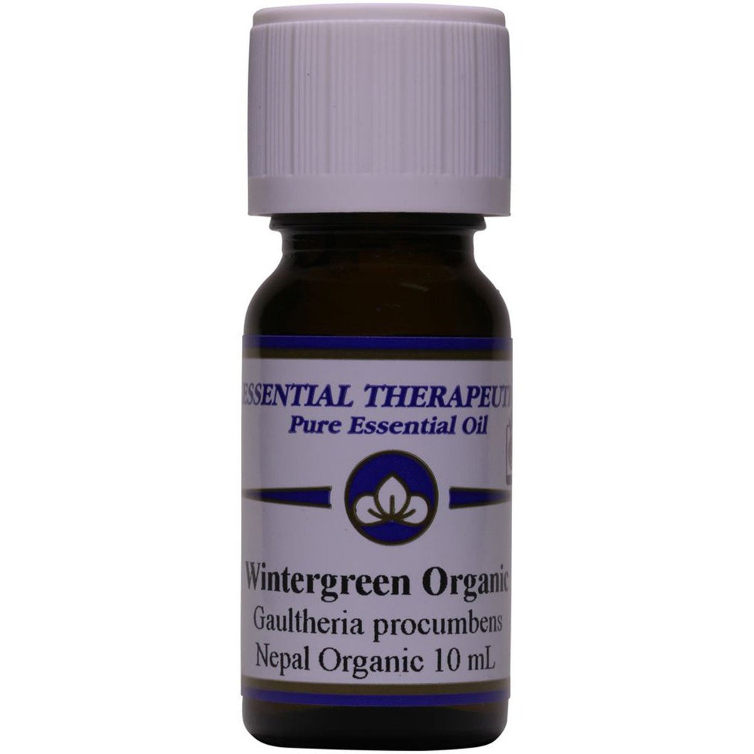Essential Therapeutics Essential Oil Wintergreen Organic 10ml
