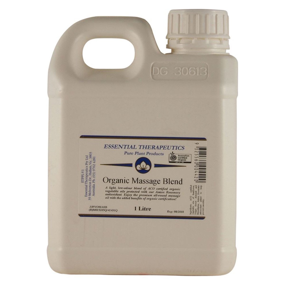 Essential Therapeutics Massage Blend Organic 1L