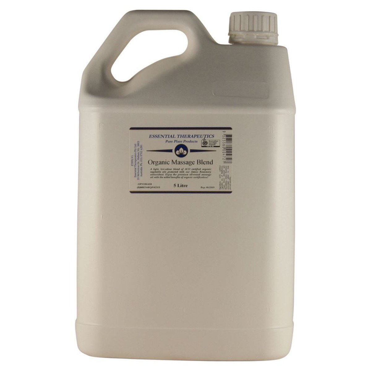 Essential Therapeutics Massage Blend Organic 5L