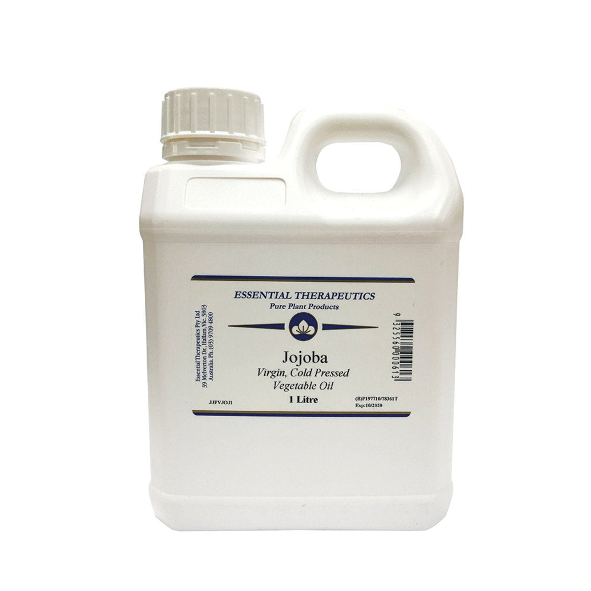 Essential Therapeutics Vegetable Oil Jojoba Oil Virgin 1L