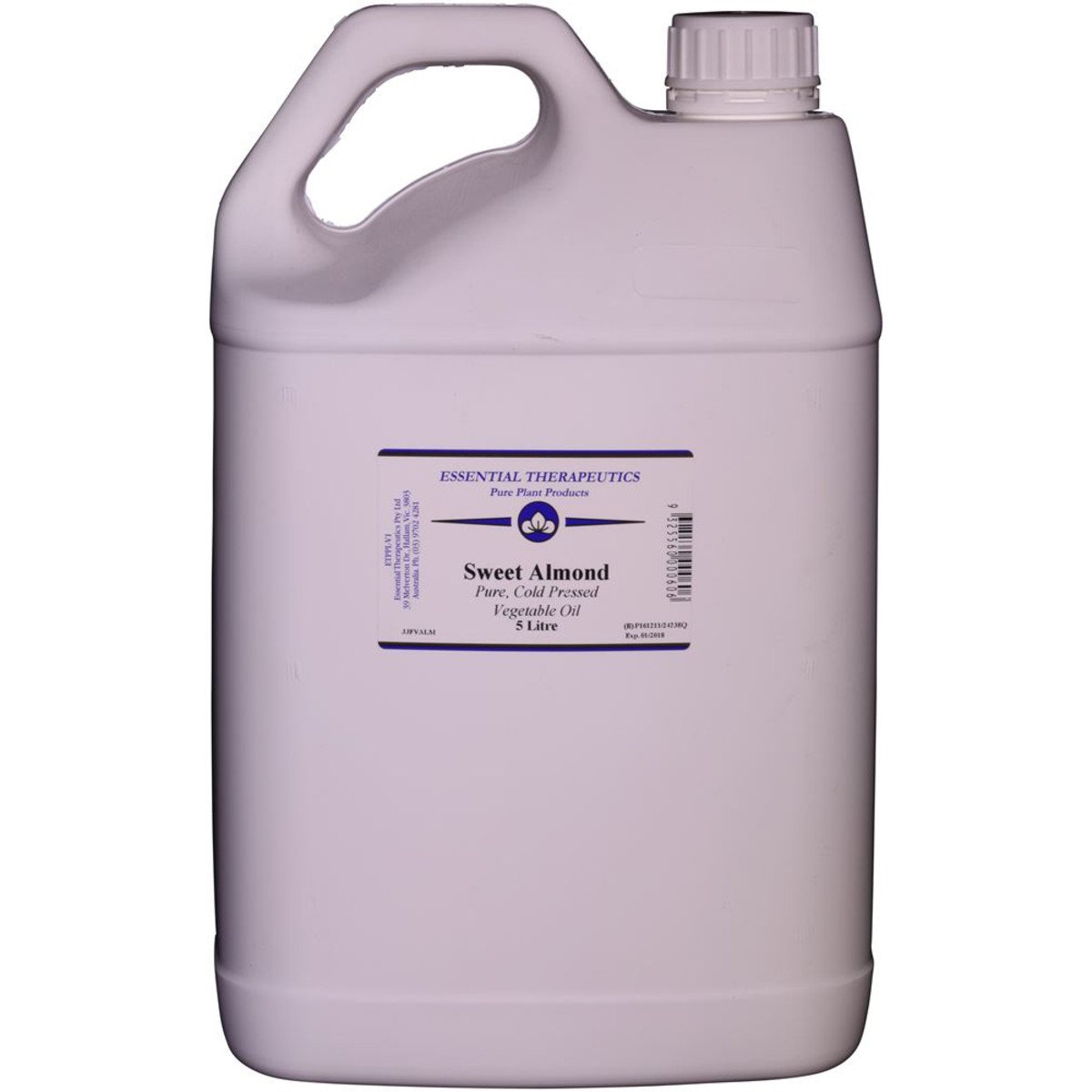 Essential Therapeutics Vegetable Oil Pure Sweet Almond Oil 5L