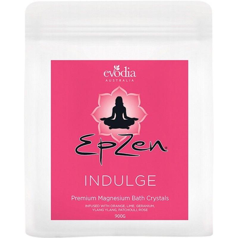 Evodia Epzen Magnesium Bath Salt Crystals Indulge 900g