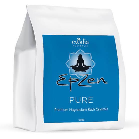Evodia Epzen Magnesium Bath Salt Crystals Pure 900g
