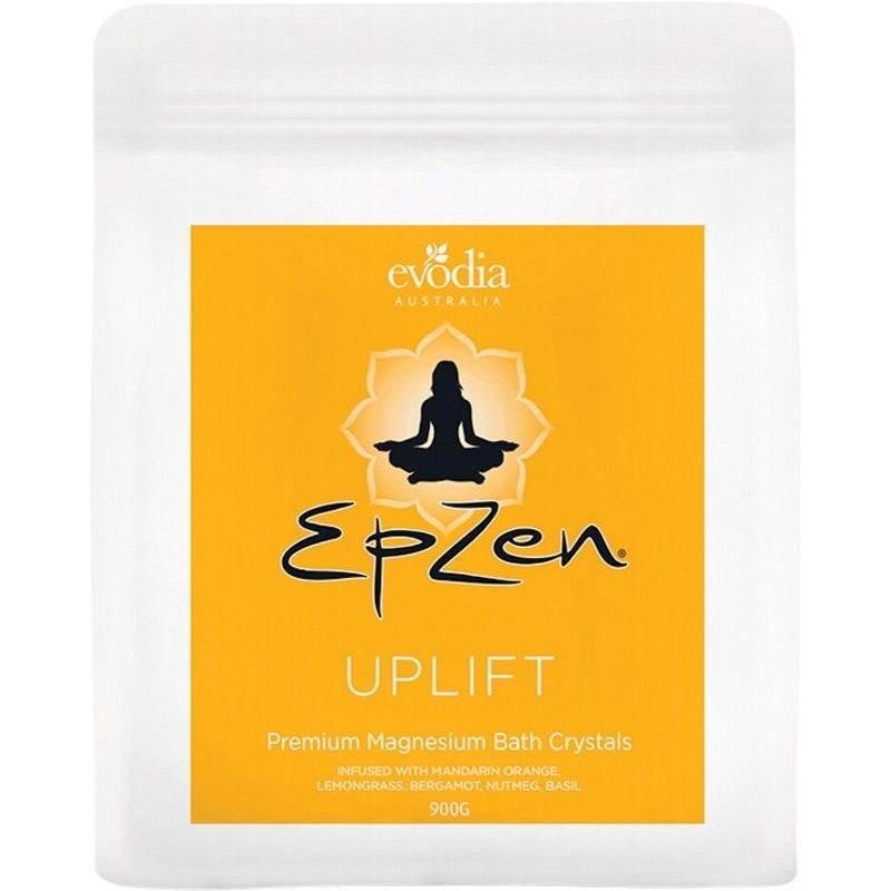 Evodia Epzen Magnesium Bath Salt Crystals Uplift 900g