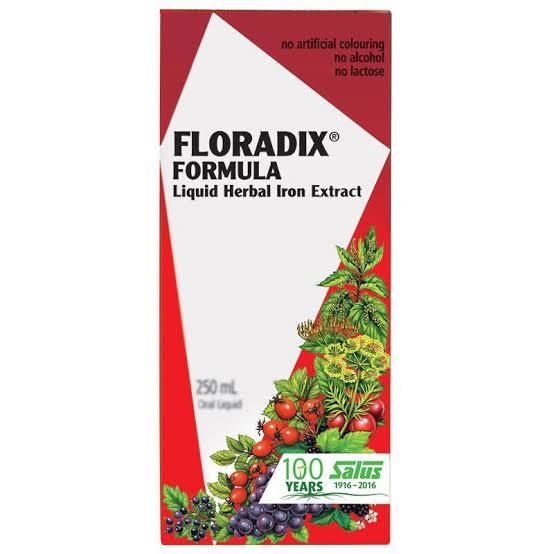 Floradix Formula Liquid Iron Herbal 250ml