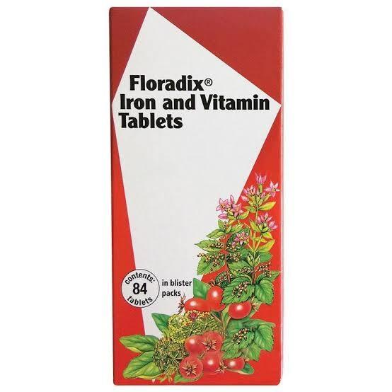 Floradix Iron and Vitamin 84 Tablets