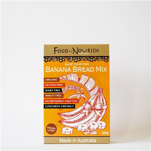 Food to Nourish Bread Mix Banana 360g