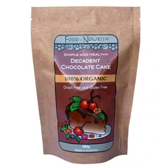 Food to Nourish Cake Mix Decadent Chocolate 400g