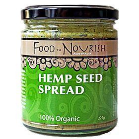 Food to Nourish Spread Hemp Seed 225g