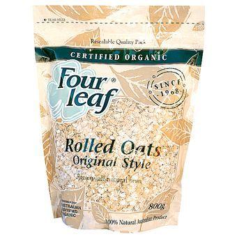 Four Leaf Oats Rolled Original Style 800g