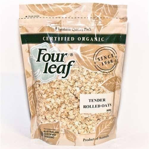 Four Leaf Oats Rolled Tender 800g