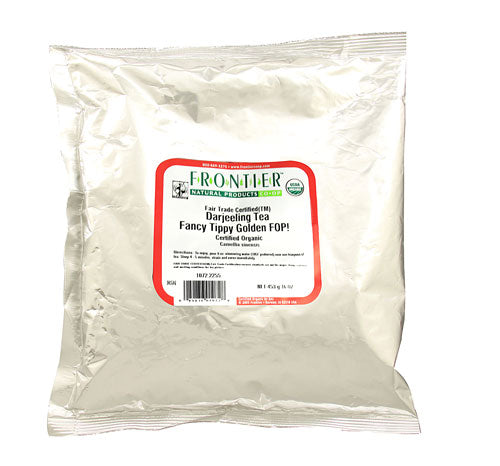 Frontier Natural Products Organic Darjeeling Tea 1 lb