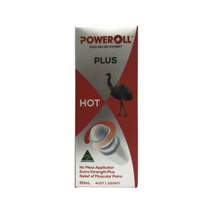 Glimlife Poweroll Pain Relief Oil Plus (Hot) Roll On 50ml