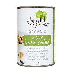 Global Organics Mixed Bean Salad Organic 400g