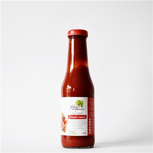 Global Organics Sauce Tomato (Ketchup) Organic 500g