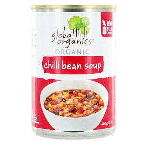 Global Organics Soup Chilli Bean Organic 400g