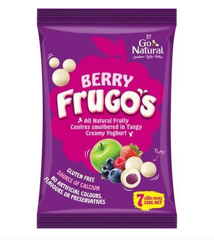 Go Natural Frugo's Berry 210g