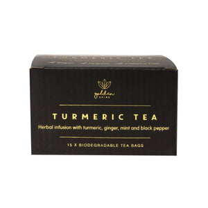 Golden Grind Turmeric Tea Bagsx15