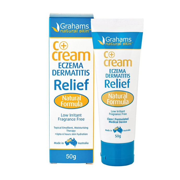 Grahams Natural C+ Cream (Eczema & Dermatitis) 50g