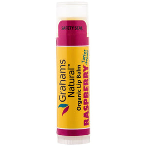 Grahams Natural Lip Balm Raspberry Organic 4.2g