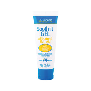 Grahams Natural Sooth-It Gel (All Natural Skin Aid With Manuka Honey) 50g