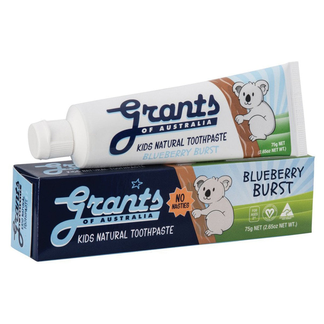 Grants Kids Natural Toothpaste Blueberry Burst 75g