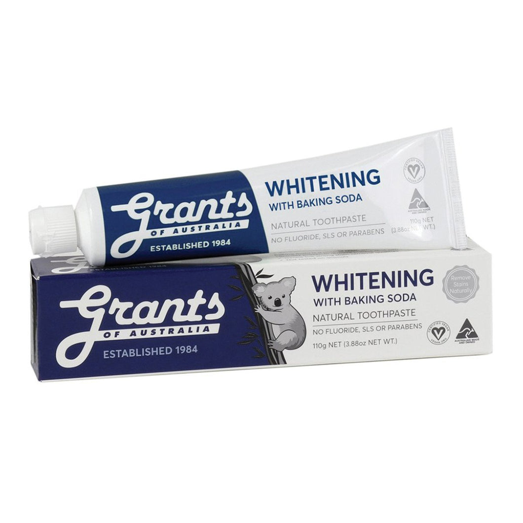 Grants Natural Toothpaste Whitening With Baking Soda 110g