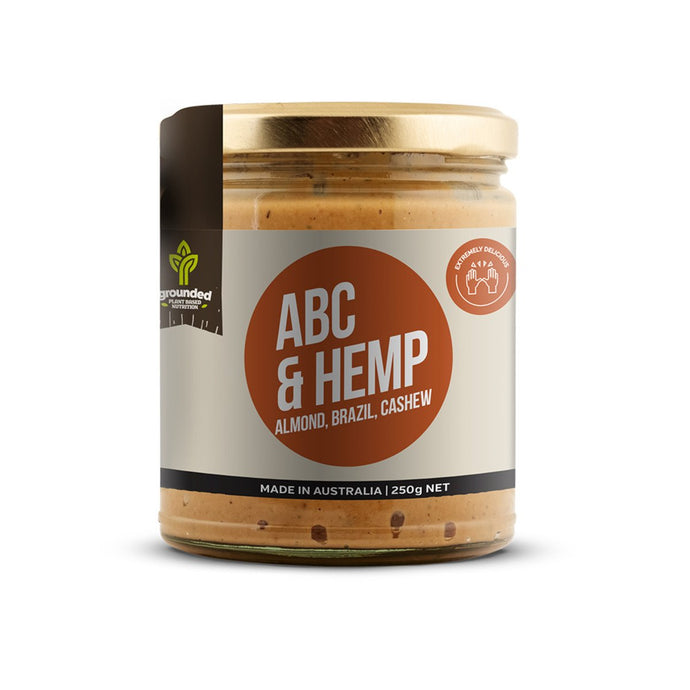 Grounded Spread Abc And Hemp (Almond Brazil Cashew) 250g