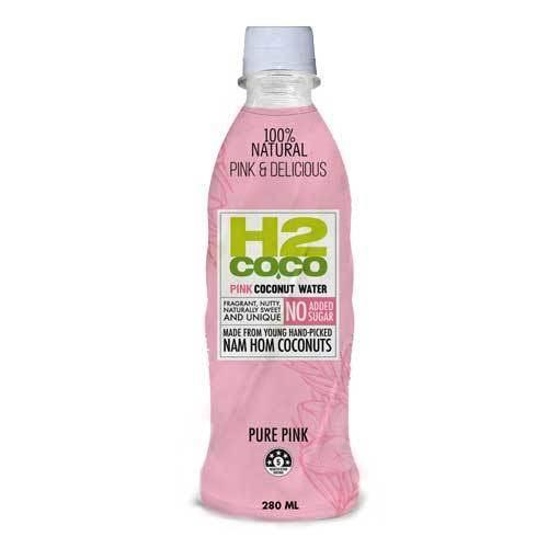 H2COCO Coconut Water Pure Pink 280ml