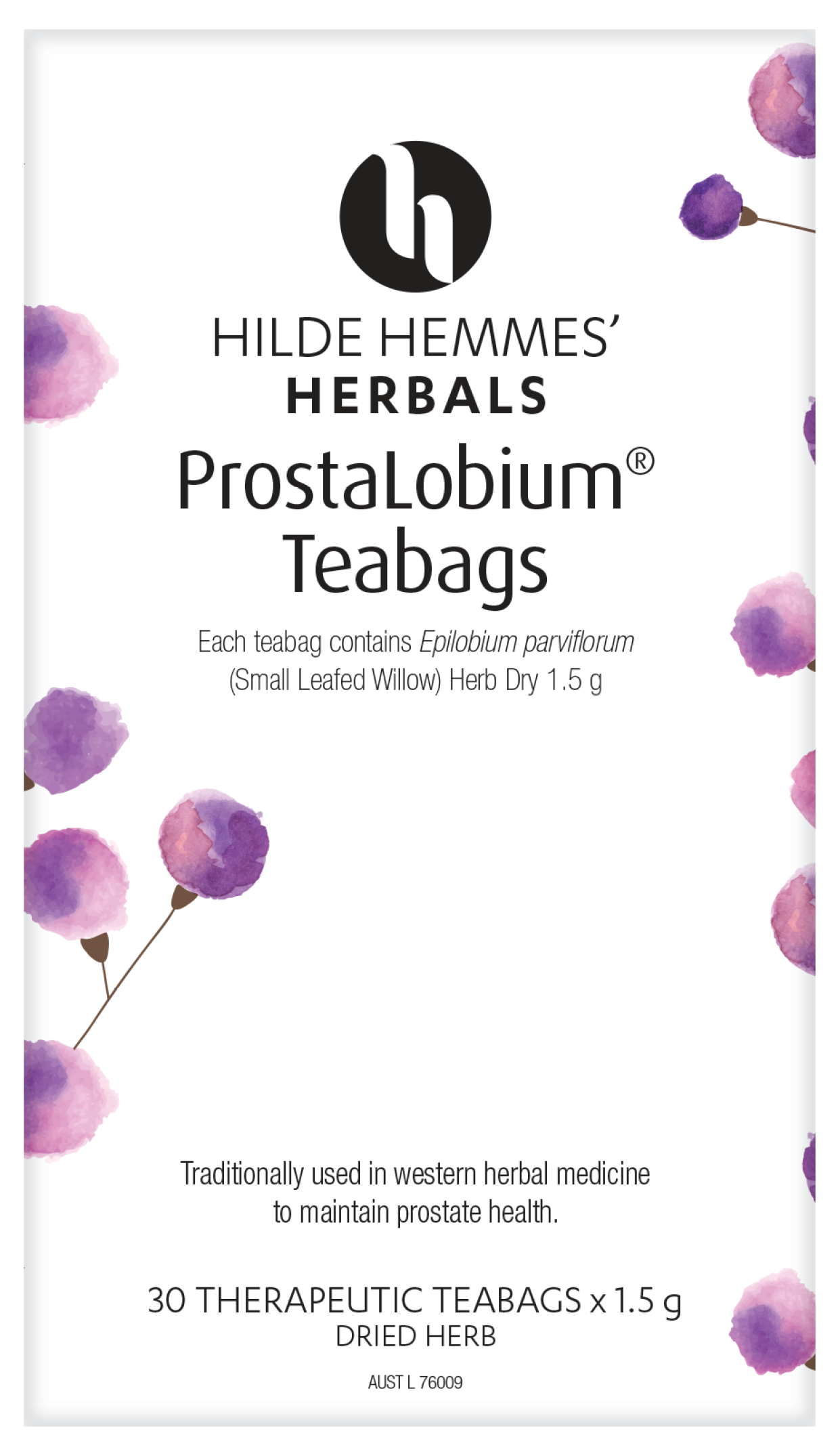 Hilde Hemmes Herbal's ProstaLobium 30s Tea Bags