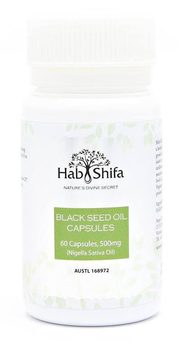 Hab Shifa Black Seed Oil Capsules 60 Capsules